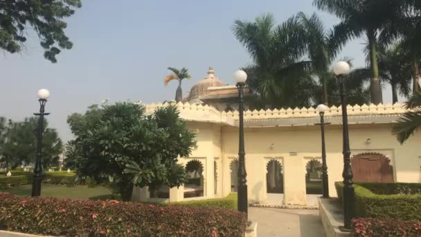 Udaipur, India - Palacio Shroud edificios parte 3 — Vídeo de stock