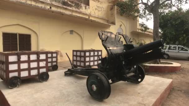 Jaipur, indien - Ansicht der alten Festung von innen Teil 13 — Stockvideo