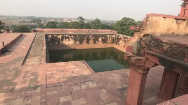 Fatehpur Sikri, Indien - fantastisk arkitektur av gårdagens del 5 — Stockvideo