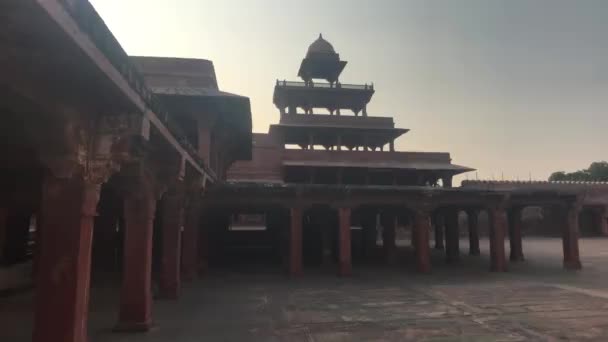 Fatehpur Sikri, Indien - fantastisk arkitektur från förr — Stockvideo