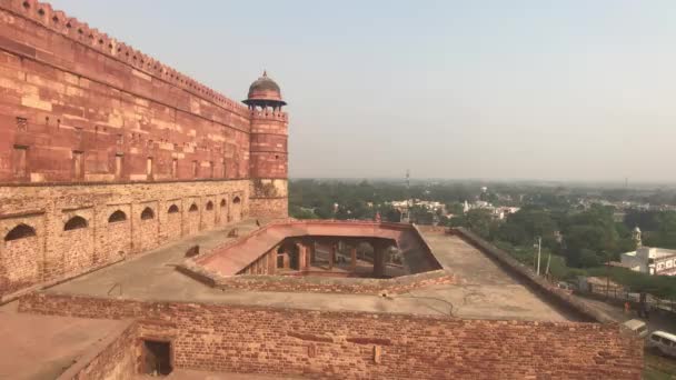 インドのファテフプール・シクリ-過去の古代建築6 — ストック動画