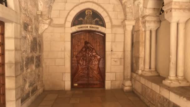 Bethléem, Palestine - 20 octobre 2019 : Basilique de la Nativité Église intérieure partie 5 