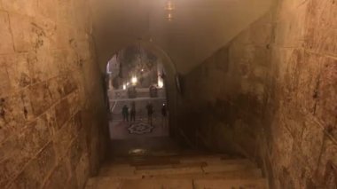 Jerusalem, Israel - the inner walls of the church in the old town part 7