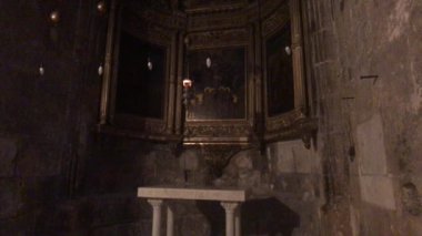 Jerusalem, Israel - walls with patterns and frescoes from the past part 5