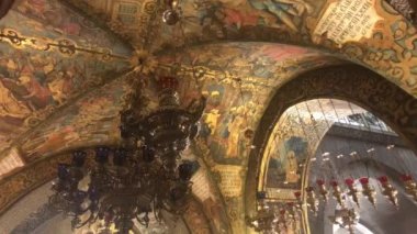 Jerusalem, Israel - the inner walls of the church in the old town part 2