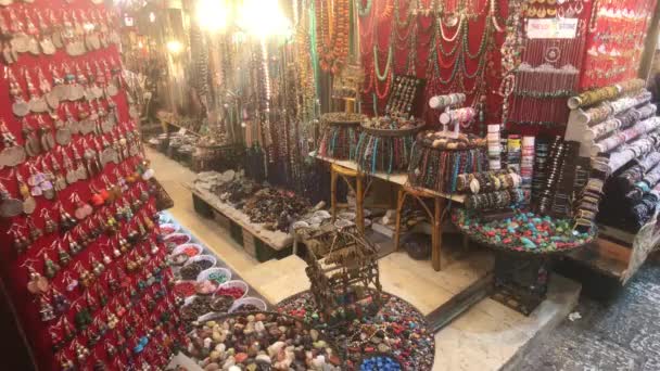 Jerusalén, Israel - tienda local — Vídeo de stock