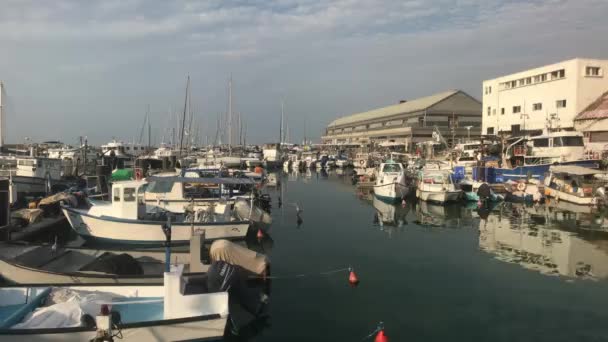 Tel Aviv, Israel - Vista al mar desde el paseo marítimo parte 5 — Vídeo de stock