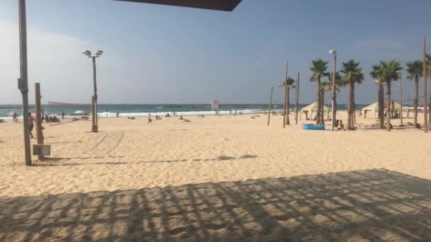 Tel Aviv, Israël - Vue sur la mer depuis le front de mer partie 6 — Video