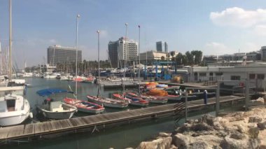 Tel Aviv, İsrail - Yatlar için özel park