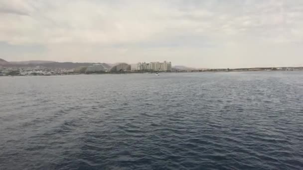 Eilat, Israel - Walking on the Red Sea part 6 — Stock Video