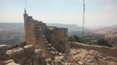 Ajloun, Ürdün - eski zamanlardan kalma kalıplarla dolu duvarlar Bölüm 2