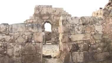 Amman, Jordan - Çöl manzarası kalesi Bölüm 17