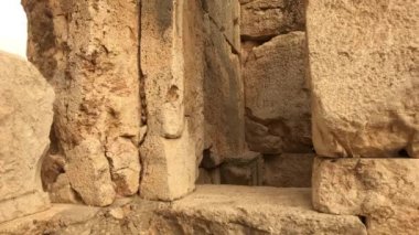 Irak al Amir, Ürdün - Tarihi Ruh Bölüm 9 ile antik duvarlar