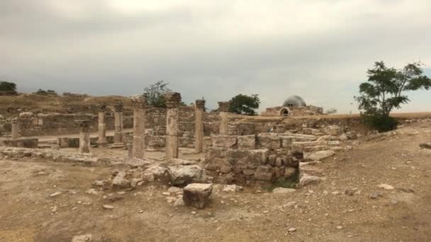 Amman, Jordanië - De citadel van de woestijn landschap deel 12 — Stockvideo