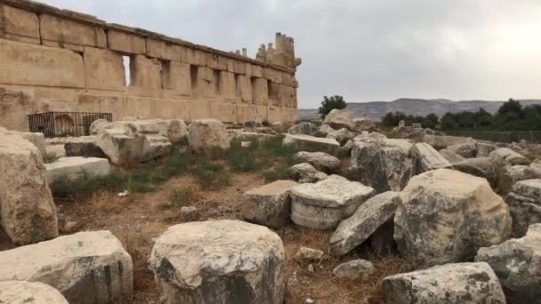 Irak al Amir, Jordanien - Ruinen einer antiken Siedlung Teil 8 — Stockvideo