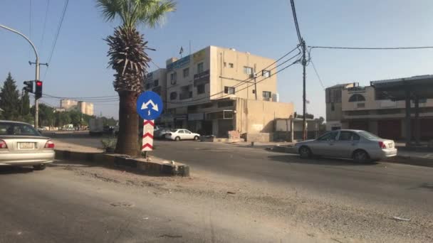 Irbid, Jordan - provincial town and sparsely populated streets part 12 — Stock videók