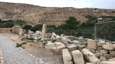 Irak al Amir, Ürdün - eski bir yerleşim yerinin kalıntıları