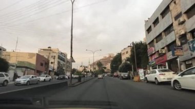 Amman, Jordan - View from the car window to the city streets part 6
