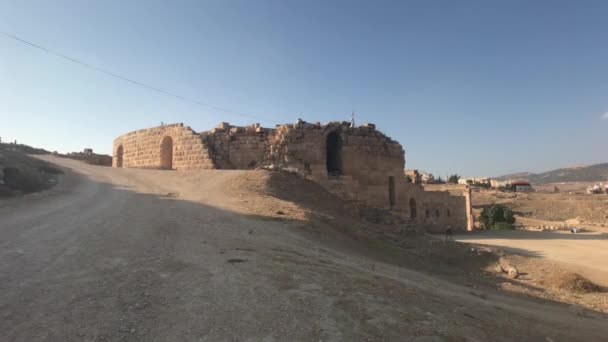 Jerash, Ιορδανία - τοίχοι εμποτισμένοι στην αρχαιότητα μέρος 8 — Αρχείο Βίντεο