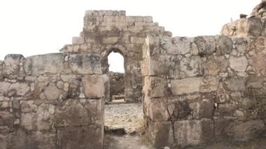 Amman, Jordan - Çöl manzarası kalesi Bölüm 17