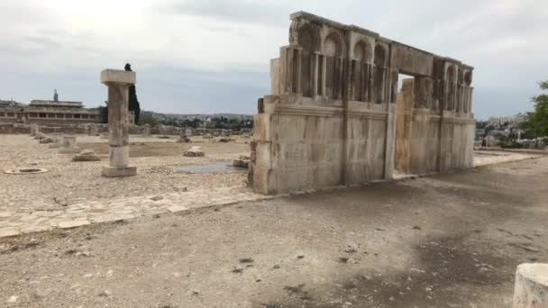 Amman, Jordanie - La citadelle du paysage désertique partie 11 — Video