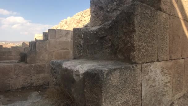 Jerash, Jordania - historyczny przykład starożytnej zabudowy miejskiej część 11 — Wideo stockowe