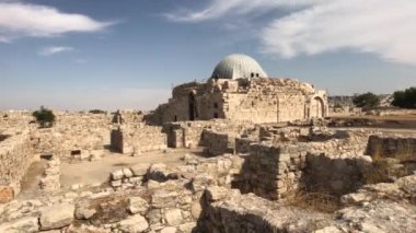 Amman, Jordan - Çöl manzarası kalesi Bölüm 8