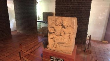 Anuradhapura, Sri Lanka, müzenin içindeki eserler.