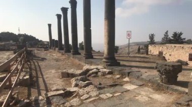 Umm Qais, Ürdün - eski bir kalenin kalıntıları bölüm 18