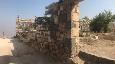Umm Qais, Ürdün - eski bir kalenin kalıntıları bölüm 15