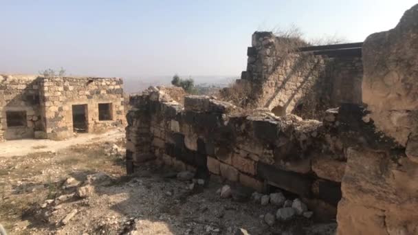 Umm Qais, Jordan -- --古代建筑的残留物，第13部分 — 图库视频影像