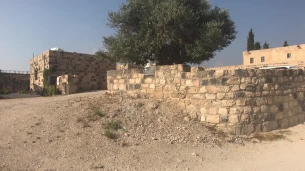 Умм Каіс, Йорданія - руїни старої фортеці 8. — стокове відео