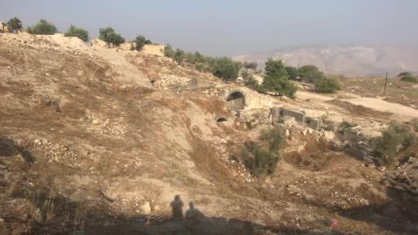 Umm Qais, Jordanien - Überreste von antiken Gebäuden Teil 5 — Stockvideo