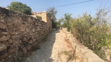 Umm Qais, Ürdün - 16. eski bir kalenin kalıntıları