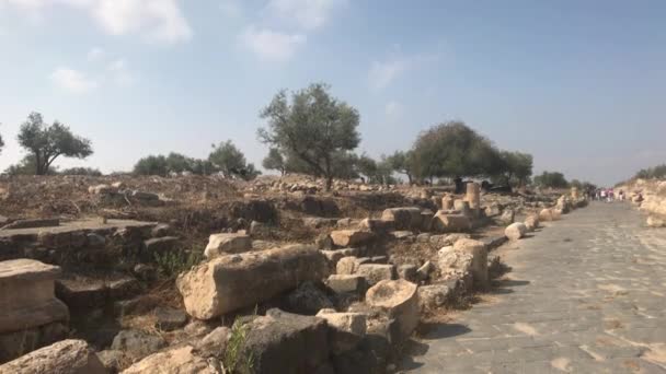 Umm Qais, Jordanie - murs de l'ancienne forteresse partie 16 — Video