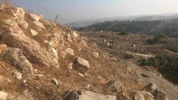 Umm Qais, Jordanie - vestiges des bâtiments de l'Antiquité partie 12 — Video