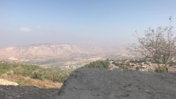 Umm Qais, Giordania - vista sulle colline — Video Stock