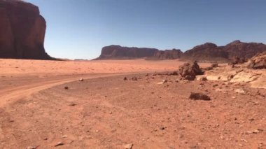 Wadi Rum, Jordan - Jeep safari in the desert with red sand part 8