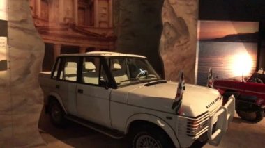 Amman, Jordan - October 20, 2019: Royal Automobile museum famous family sports cars part 24