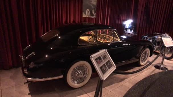 Amman, Jordan - October 20, 2019: Royal Automobile museum vintage car from the royal family collection part 19 — Wideo stockowe