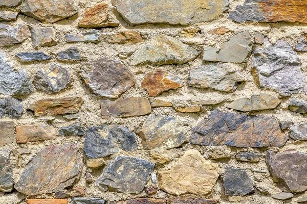 Stone wall texture background natural color — Stock Photo, Image
