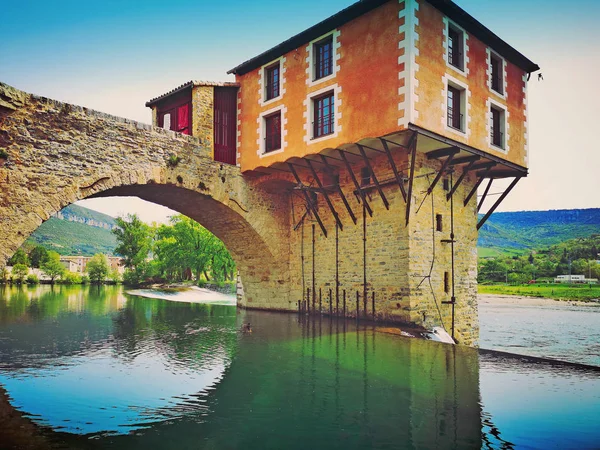 Millau, södra Frankrike, Aveyron — Stockfoto