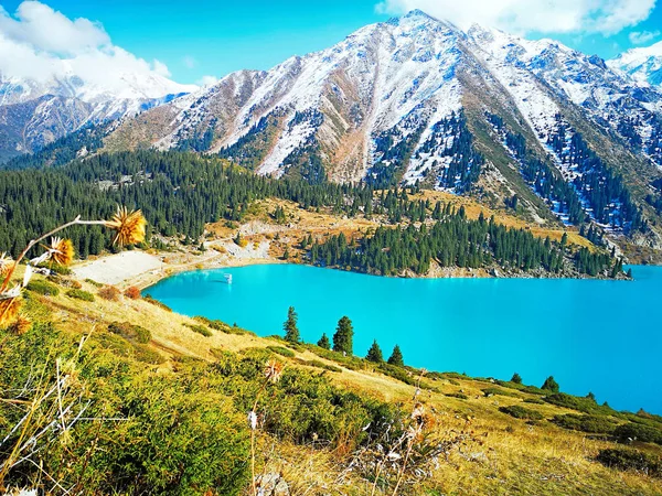 Gran lago Almaty Imagen De Stock