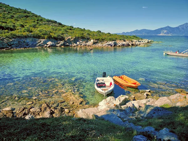 Desert of Agriates, beach of Saleccia, Corsica- The Isle of Bea — Stock Photo, Image