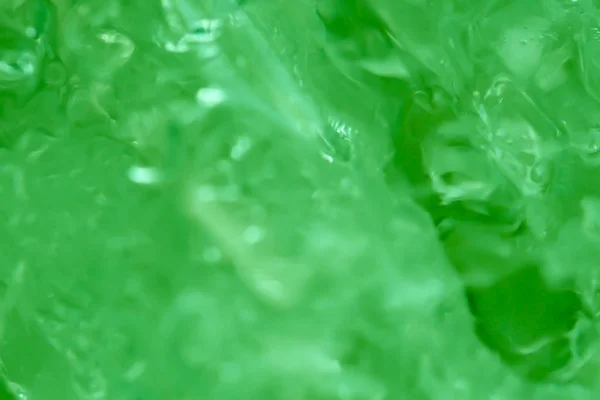 yeşil renk buza soyut makro çekim