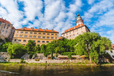 Cesky Krumlov eski bohemia kale