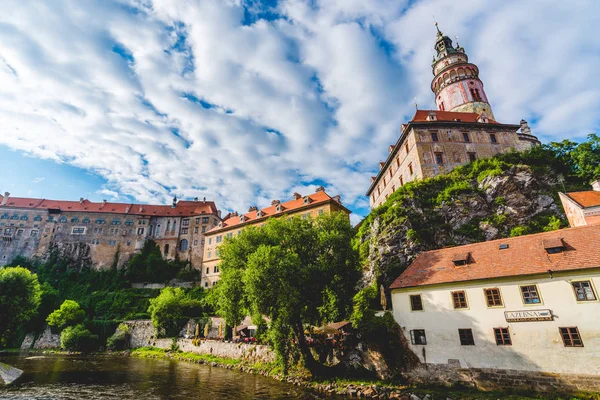 Cesky Krumlov-κάστρο Βοημία — Φωτογραφία Αρχείου