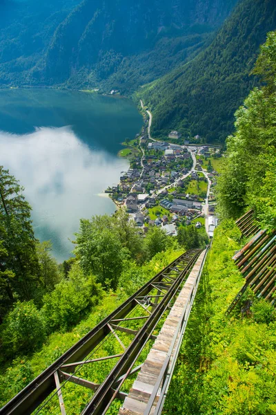 füniküler Salzwelten tuz madenleri Hallstat için