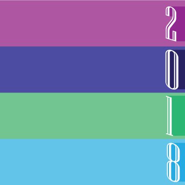 Sayfa defter 2018 yıl. Not defteri.