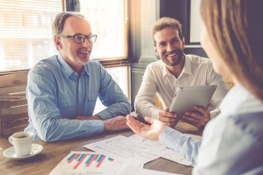 çalışan iş adamları